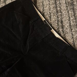 Like new Theory Black Corduroy Boot Cut Pant SZ 6 🌸🌸🌸